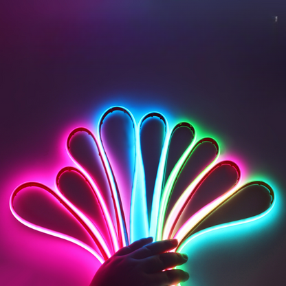 ruban led Néon COB Étanche IP68 12V24V - 320 LEDm - multicouleur Flexible -Luminogreen