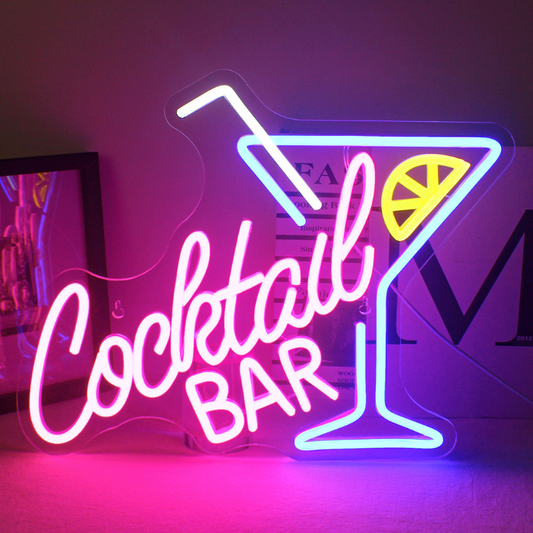 neon led Bar à Cocktail, décoration USB Intensité Variable, Bar, Bière, Pub, Club, -Luminogreen