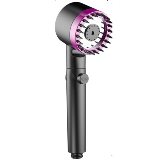 Pommeau de douche anti calcaire pour massage de la tête, réglage à trois vitesses -Luminogreen