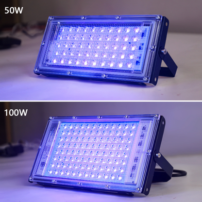 projecteur led extérieur UV étanche ultraviolette, rétroéclairage de scène de fête-Luminogreen
