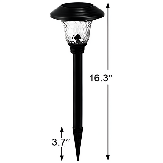 lampe solaire extérieur à LED de Jardin Solaire Multi couleur 8LED-Luminogreen