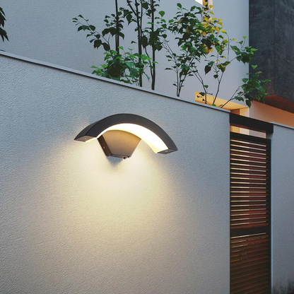 Applique murale extérieur led demi-rond avec Détecteur de Mouvement Radar -Luminogreen
