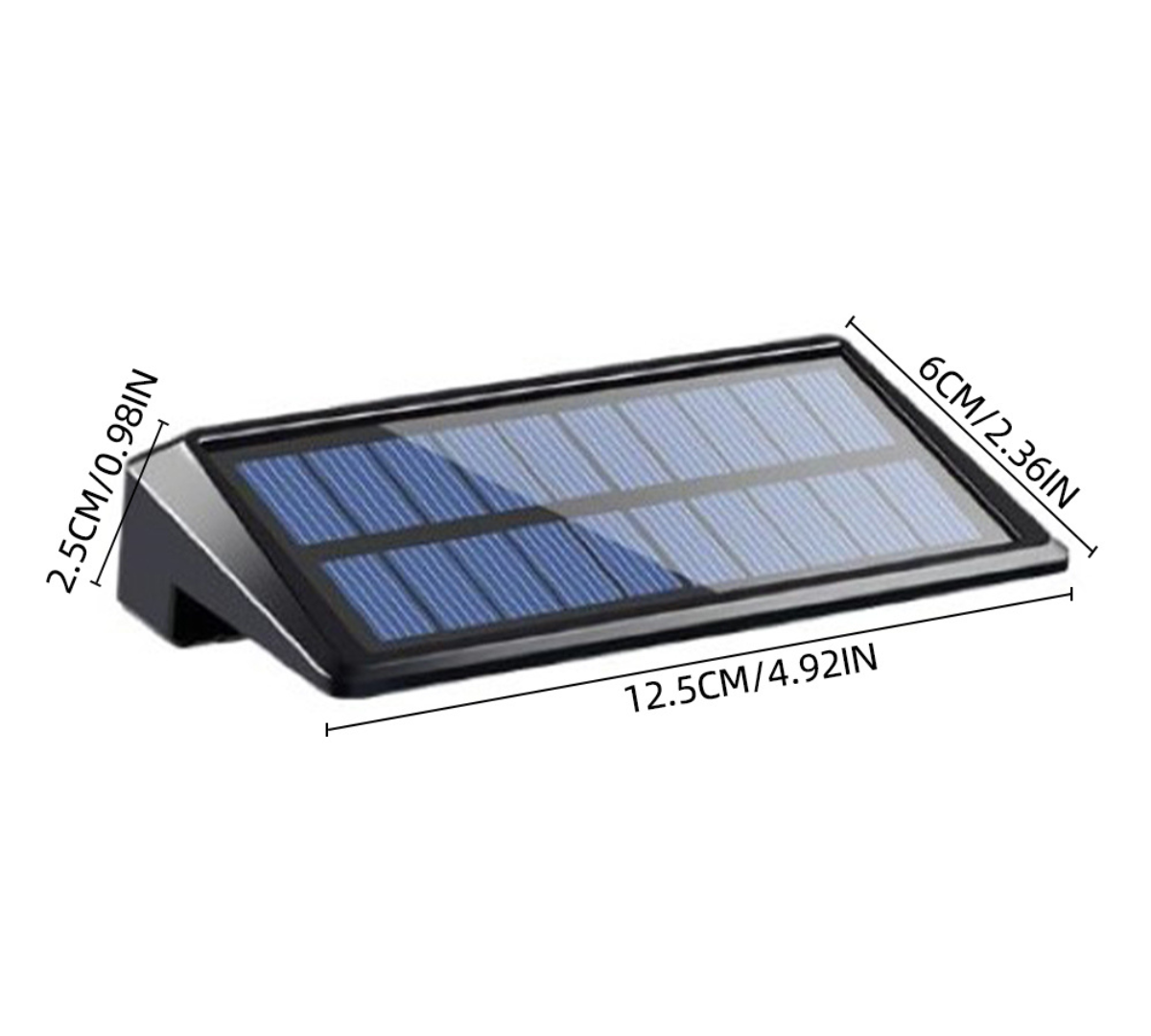 Appliques murales solaires puissant à 4 LED-Luminogreen