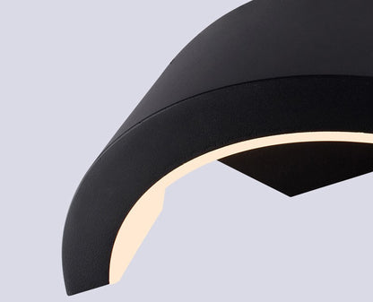 Applique murale extérieur led demi-rond avec Détecteur de Mouvement Radar -Luminogreen